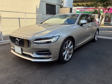 ボルボ V90 T6 AWD インスクリプションにERST製ダウンサスペンションを取り付けしました。